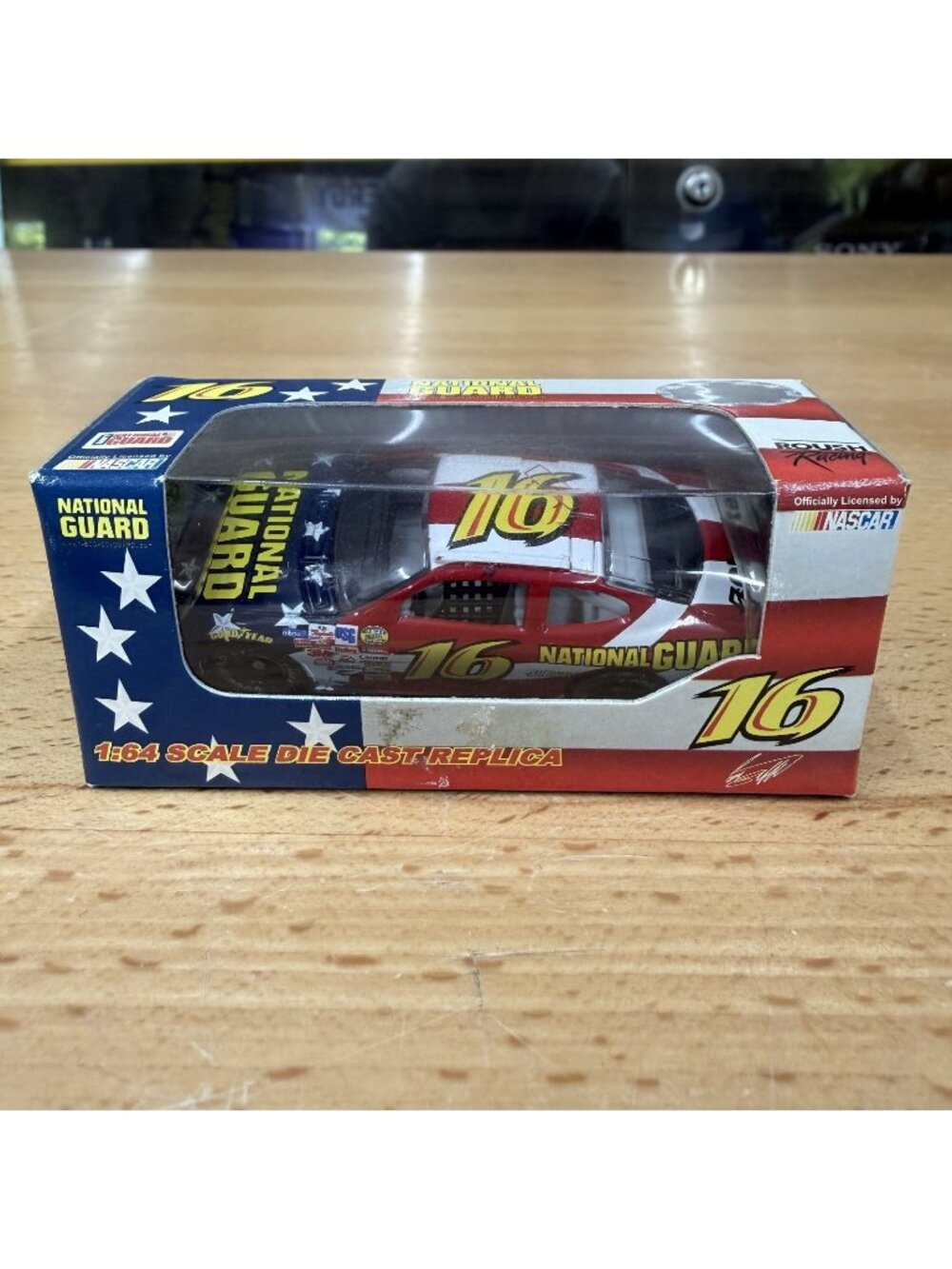 Team Caliber Greg Biffle National Guard 1/64 Diecast Car Y2K